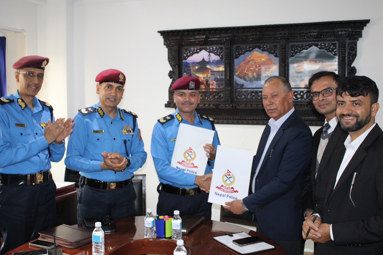 MOU with Nepal Police